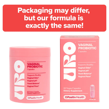 Wet & Wild Bundle - URO Women'S Probiotic Capsules (30 Servings) and URO Moisture & Mood Capsules (30 Servings) with Ashwagandha and Gingko Biloba
