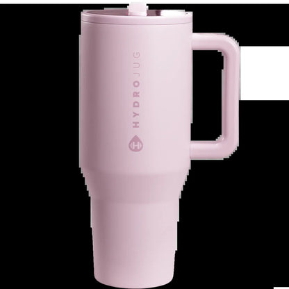Hydrojug Traveler | Leak-Proof Insulated Tumbler with Flip Straw & Cup Holder Fit Flasks Lid Drinkware