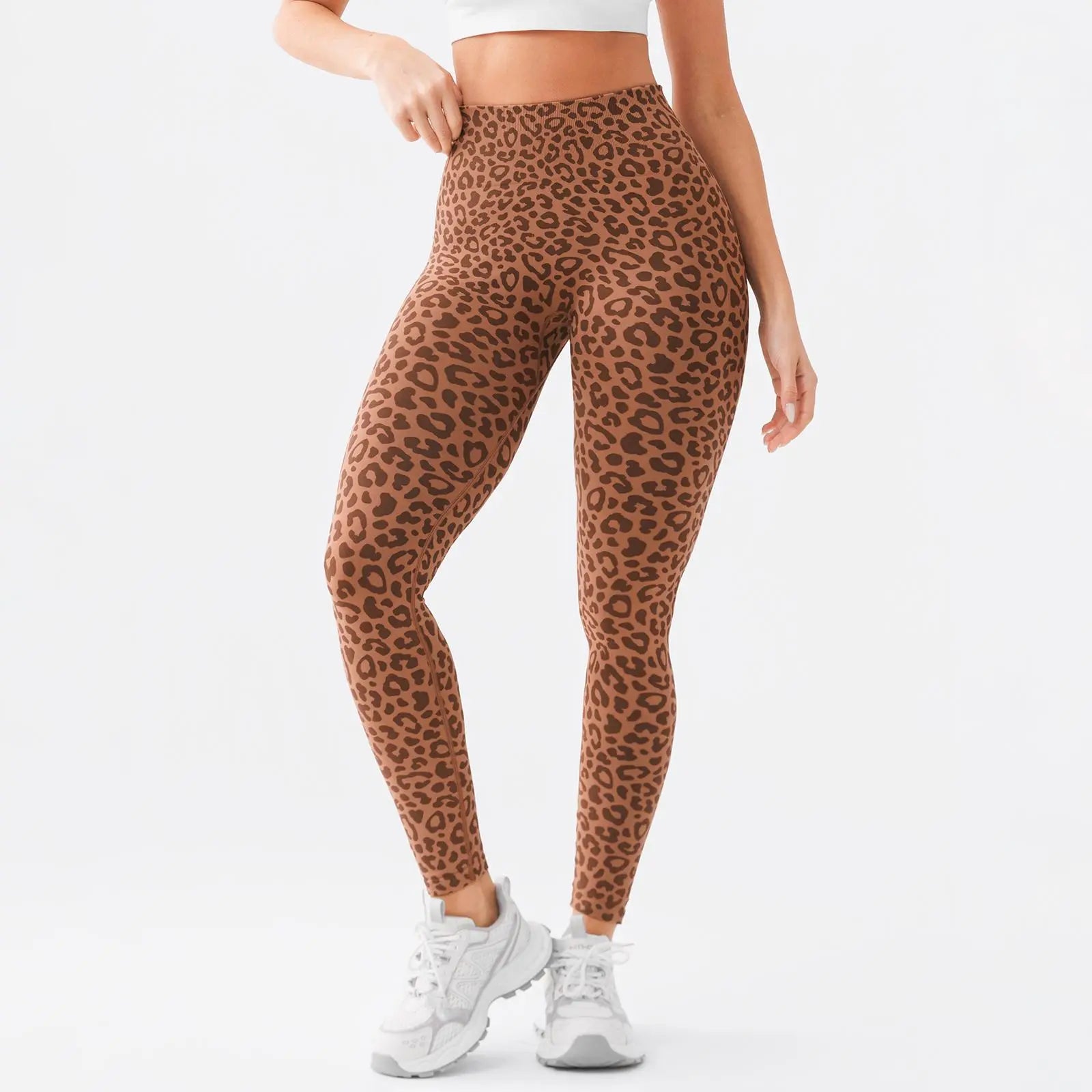 BRXL Brxlgrit 【Discount for Live】2Nd Gen Seamless Yoga Pants with Lycra Blend – Upgraded Peach Hip Lifting 3-Layer Waistband Enhanced Quick-Dry Tummy Control All-Season Wear-Brxl-1